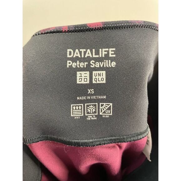 Uniqlo Peter Saville DATALIFE Printed Leggings Women's Size XS - Picture 2 of 4